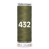 Gutermann garen | 200m | 432 olijfgroen naaigaren GM - 200 - 432 - OLIJFGROEN 4008015030940